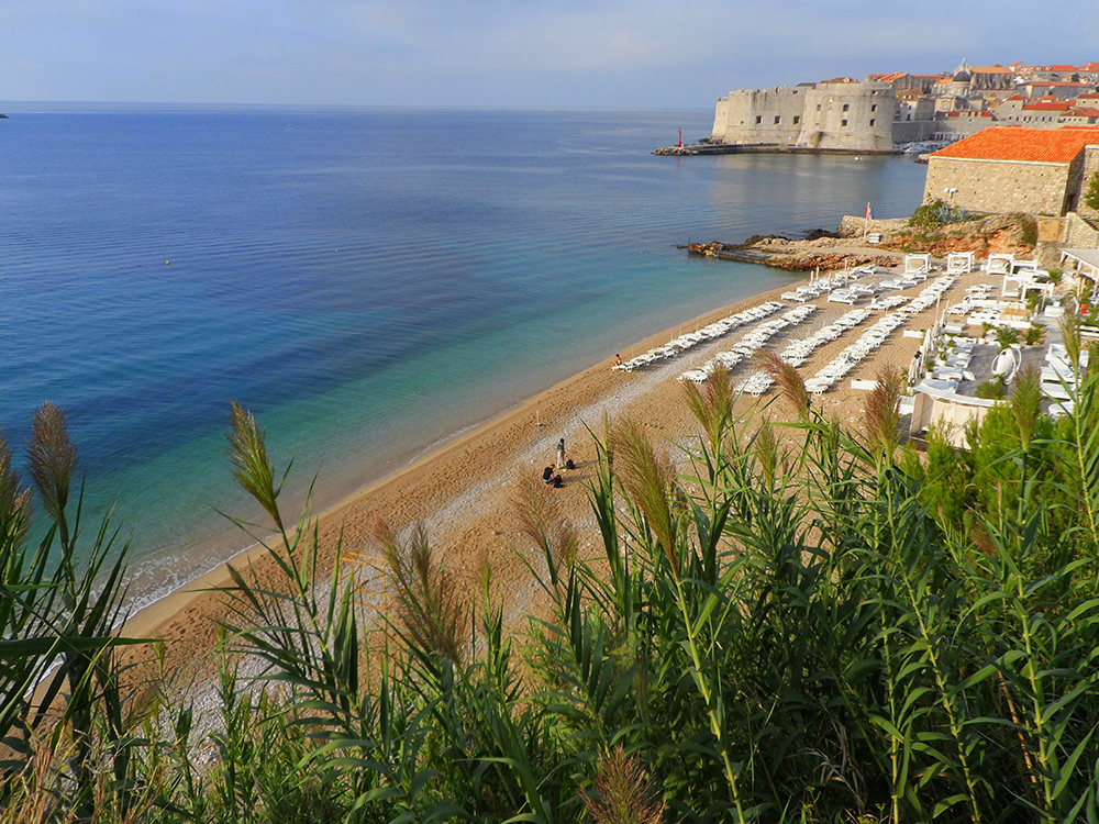 View of bay facing Dubrovnik